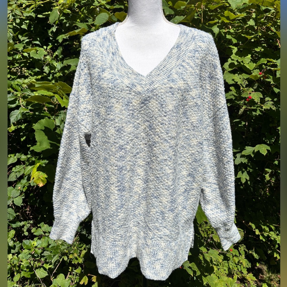Lauren Conrad, Oversized, V-Neck, Sweater